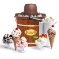 thumbnail image 1 of Nostalgia Electric Ice Cream Maker - Old Fashioned Soft Serve Ice Cream Machine Makes Frozen Yogurt or Gelato in Minutes - Fun Kitchen Appliance - Vi, 1 of 6