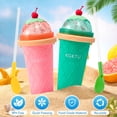 thumbnail image 3 of Taza para granizados, taza mágica congelada rápida, tazas para batidos con tapas y pajitas, taza para hacer granizados de doble capa, taza de hielo portátil para apretar, regalos de Navidad para famil, 3 of 5