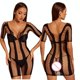 thumbnail image 1 of Women Fashion Print See Through Hollow Out Rompers Lace Sleeveless Bodycon Slim Playsuit Sexy Dress Streetwear Summer ClubwearXS Gao Jinjia LED, 1 of 2