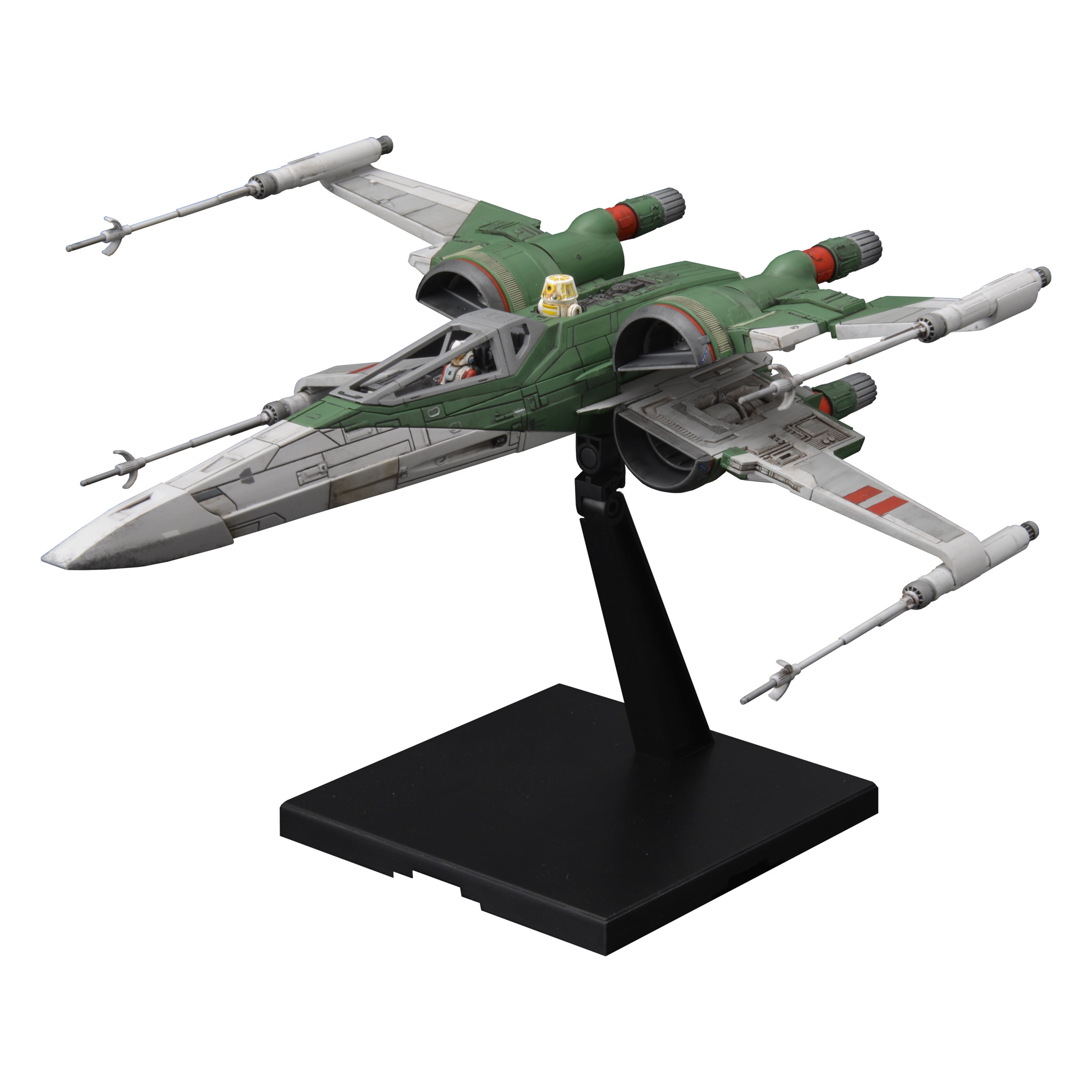 Bandai Hobby Star Wars X-Wing Starfighter Resistance 1/72 Scale Model Kit 