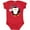 Red, variant on Inktastic Penguin Girl Snowflakes Girls Baby Bodysuit