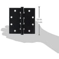 thumbnail image 2 of Deltana DSB45NB10B 4-1/2" x 4-1/2" Square Hinge; Ball Bearings; Oil Rubbed Bronze Finish, 2 of 3