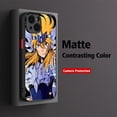 thumbnail image 4 of Funda de teléfono de Anime Saint Seiya para iPhone, 15, 14, 13, 12, 11 Pro Max, X, XR, XSMax, 7, 8 Plus, transparente mate, 4 of 5