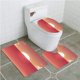 thumbnail image 1 of ABPHQTO Puesta de sol Juego de alfombras de baño de 3 piezas Alfombra de baño Alfombra de contorno y tapa de inodoro ABPHQTO Cont-CHAPPLE-34291, 1 of 2