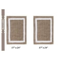 thumbnail image 3 of Better Trends Pegasus Polyester 2 Piece Bath Mat Rug - Beige, 3 of 6