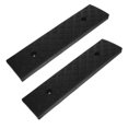 thumbnail image 1 of BESTYASH 2Pcs Sidewalk Car Ramp Car Ramp Rubber Black Design for Vehicle Owners, 1 of 8