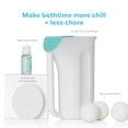thumbnail image 2 of Kit de actualización para baño de bebé Frida Baby con enjuagador, cepillo y bombas de baño, 2 of 6