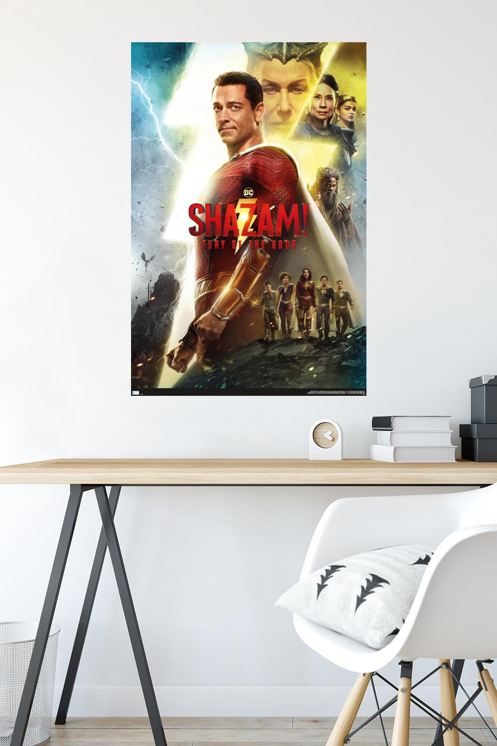 DC Comics Movie Shazam! Fury of the Gods - One Sheet Wall Poster, 22.375" x 34"