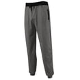 thumbnail image 4 of qolati Sweatpants for Men Mid Waisted Solid Drawstring Athletic Daily Track Pants Casual Fitted Jogging Sports Pants, 4 of 5