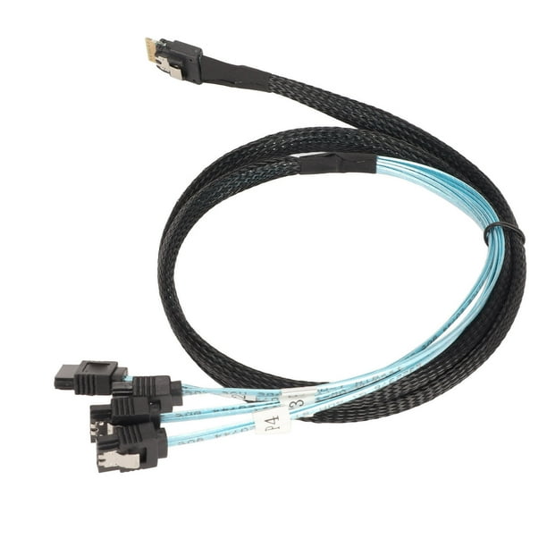 Mini To 4 Cable,SFF-8654-4 7 Pin Cable Adapter,Array Disk Faster