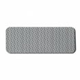 thumbnail image 1 of Abstract Computer Mouse Pad, Continuous Semi Circles in Greyscale Tones Squama Style, Rectangle Non-Slip Rubber Mousepad Large, 31" x 12" Gaming Size, Pale Taupe Dark Grey, by Ambesonne, 1 of 2