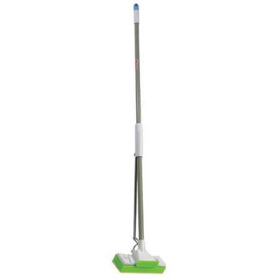 Mop Floor Squeegee with Stainless Steel Handle Removal of Water Hair&Dust Brooms 