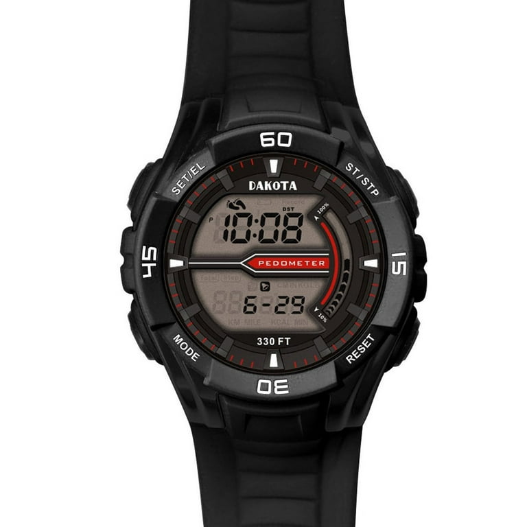 Dakota Pedometer Watch Lime Walmart