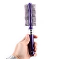 thumbnail image 3 of Brosse Peigne de Coiffure en Plastique à Poils Ronds Bouclés Brosse à Cheveux, 3 of 3