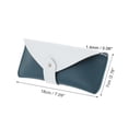 thumbnail image 4 of Unique Bargains 1 Pc Soft Eyeglasses Case Portable Eyeglasses Storage Blackish Green, 4 of 5