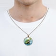 thumbnail image 4 of Frog Necklace Personalized Custom Photo Round Pendant Adjustable Stainless Steel Necklaces with Gift Box for Men Women Mothers Valentine's Jewelry Gift, 4 of 6