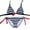 Black, variant on Women Summer Two Piece Swimwear Halter Top Plaid Stripe Bikini Set Swimsuit