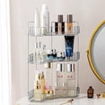 thumbnail image 5 of 3 Tiers Corner Bathroom Counter Organizer Bathroom Countertop Shelf Makeup Organizer for Vanity Perfume Tray for Corner Storage, 5 of 6