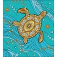 thumbnail image 3 of Ambesonne Turtle Duvet Cover Sets, Doodle Water, 2-Queen, Turquoise, 3 of 6
