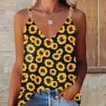 thumbnail image 4 of Aloohaidyvio Blouses for Women Sexy,Womens Summer Tops Casual Sleeveless Blouse V Neck T-Shirt, 4 of 6