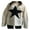 White, variant on Fortune Women Loose Sweater Star Print Oversized Knit Jumper Top Long Sleeve Pullover