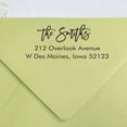 thumbnail image 1 of Personalized Rubber Stamp Proposal Gift Idea Self Inking Custom Return Address Stamp, 1 of 1