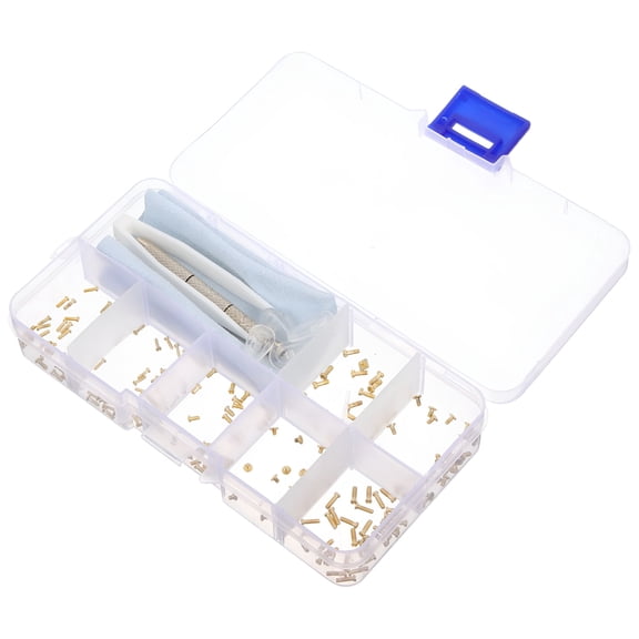 GJX Sunglass Repair Kit Washers Glasses Gilded Component Eyeglasses Screws Screwdriver