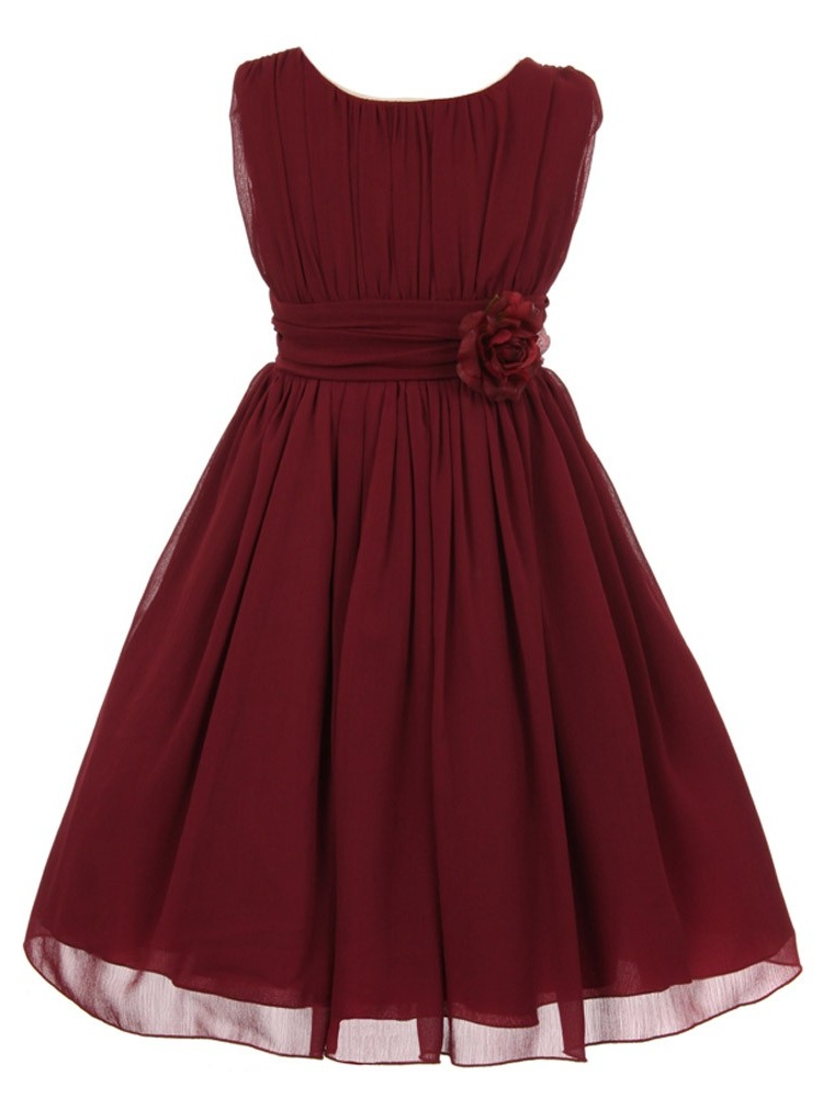 walmart burgundy dress