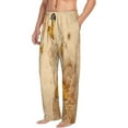 thumbnail image 2 of Disketp Honey Bees And Sunflowers Men'S Pajama Pants - Ultra Soft Fleece Sleep And Lounge Pants (Size: S-Xxl), 2 of 9