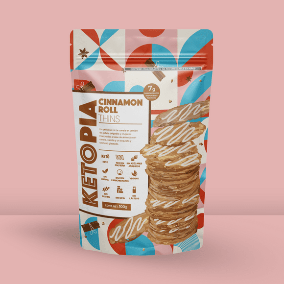 Almond Thins Cinnamon Roll (100g)