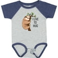 thumbnail image 3 of Inktastic I Live to Hug Cute Sloth on a Branch Boys or Girls Baby Bodysuit, 3 of 5