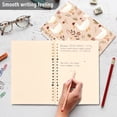 thumbnail image 4 of FORMRS 1-Subject Spiral Notebook 8" x 5" College Ruled 60 Refillable Sheet A5 Hard Cover, Cartoon Goose Pattern, 4 of 7