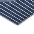 thumbnail image 3 of Addison Rugs Mayfield Premium Machine Washable Transitional Stripes Navy Rectangle Rug, 9' x 12', 3 of 6