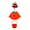 thumbnail image 2 of Fall Halloween Decoration for Home Indoor Outdoor Clearance Under $5.00!Halloween Porch Gander Outfit Set Pumpkin Attire Witch Hat Yard Gander Clothes Festive Garden Porch Decor Accessories, 2 of 6