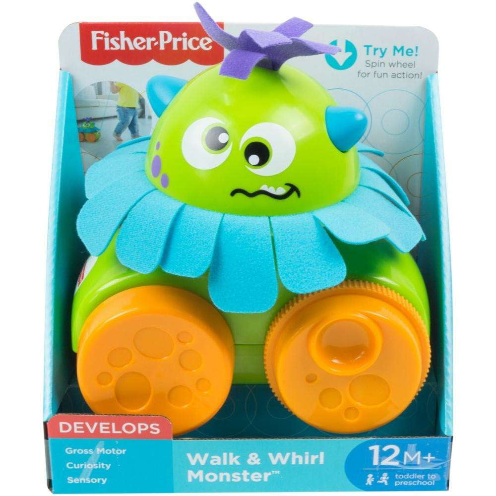 fisher price walk and whirl monster