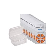 powerone Size 13 Hearing Aid Batteries Zinc Air P13 Pack of 60