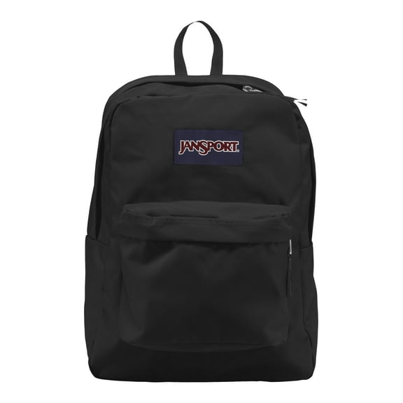 JanSport SuperBreak One Backpacks, Black - Durable, Lightweight Bookbag with 1 Main Compartment, Front Utility Pocket with Built-in Organizer - Premium Backpack