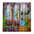 thumbnail image 1 of Rideau d'Eau Rideau de Douche Rideau de Bain Séparateur de Pièce Rideaux Décoratifs, 1 of 6