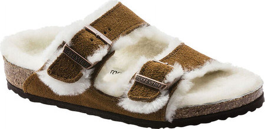 Children's Birkenstock Arizona Shearling Two Strap Slide