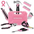 thumbnail image 1 of Juego de Herramientas WORKPRO 35 Piezas Rosa con Caja de Almacenamiento, 1 of 9