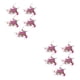thumbnail image 3 of Ramo de Flores Artificiales 5 unids/set Rojo Ladrillo Bearachild, 3 of 6