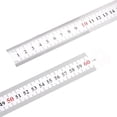 thumbnail image 6 of Stainless Steel Ruler with Inches Centimeters Scales Math Ruler Measuring Tool, 6 of 11