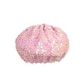 thumbnail image 1 of Béret Métallique Extensible à Paillettes pour Femmes, Bonnet de Fête Brillant, 1 of 2