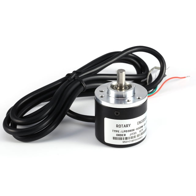 600P / R fotoeléctrico Incremental Rotary Encoder DC5v-24V Ancha Tensión de la alimentación AB Dos Fases del Eje 6 mm Ecomeon no