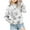 Gray-A, variant on Tumotour Pullover Sweatshirts For Girls Tie-Dye Crew Neck Long Sleeve Tops 2024 Fall Fashion Oversized Casual Printed Comfortable Loose Fit Fashion Pullover Tops