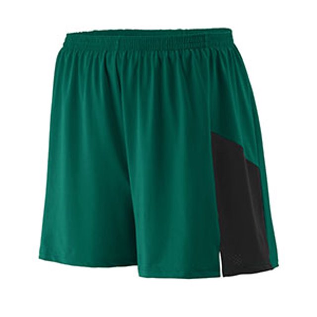 336 AG YTH SPRINT MESH SHORT DK VERDE/ NEGRO M Nave de descenso de Augusta 336