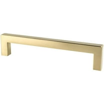 Berenson BE9026 40CZ 128 mm Center to Center Contemporary Advantage One Arch Pull, Champagne