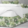 thumbnail image 2 of Garden Stow Green Platform Bed Skirt King 15" Drop, 2 of 4