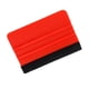 thumbnail image 1 of 5 raspadores de película para coche, herramienta aplicadora, escobilla de goma antideslizante para tintado de ventanas Rojo 10x7cm, 1 of 9