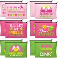 thumbnail image 1 of Bolsas de maquillaje Paterr Dink Ball, 12 piezas, regalos de Navidad, 1 of 6